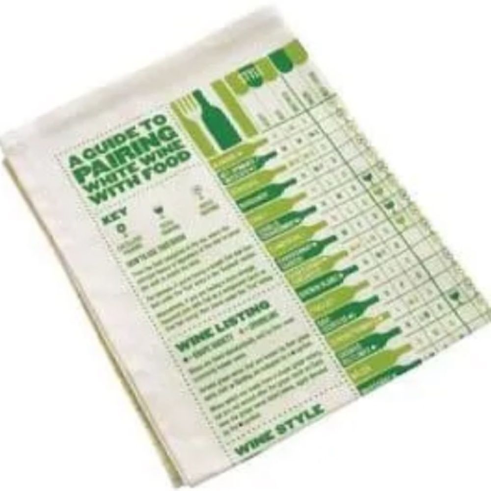 Stuart Gardiner A Guide to Pairing White Wine with Food Tea Towel